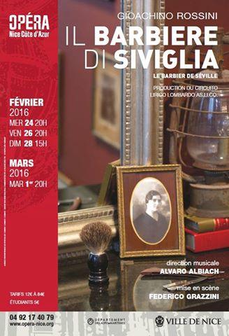 Le barbier de Séville, farce vaudevillesque, à l’Opéra de Nice