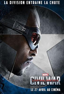 Affiches personnages VF pour Captain America : Civil War !