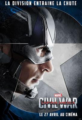 Affiches personnages VF pour Captain America : Civil War !