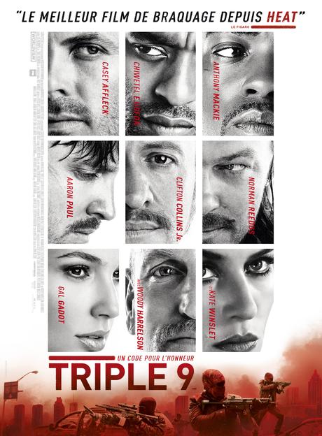 TRIPLE 9 (Concours) 5X2 Places à gagner