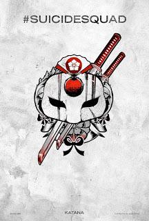 Affiches personnages façon tatoos pour Suicide Squad de David Ayer
