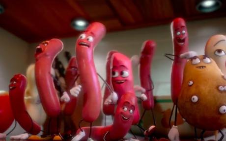 Premier redband trailer pour le délirant Sausage Party !