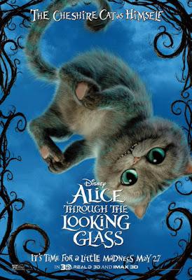 Affiches personnages US pour Alice Through The Looking Glass !
