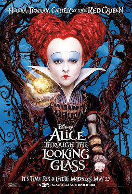Affiches personnages US pour Alice Through The Looking Glass !