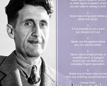 Les conseils d’écriture de George Orwell