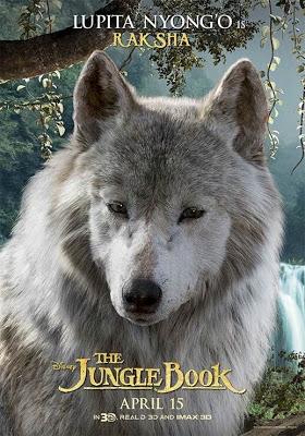 Affiches personnages US pour Le Livre de la Jungle de Jon Favreau