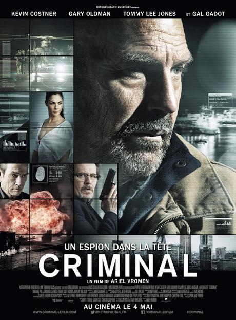 Nouvelles images et affiche VF pour Criminal de Ariel Vromen