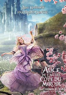 Affiches personnages VF pour Alice Through The Looking Glass !