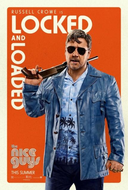 Affiches personnages US pour The Nice Guys de Shane Black !