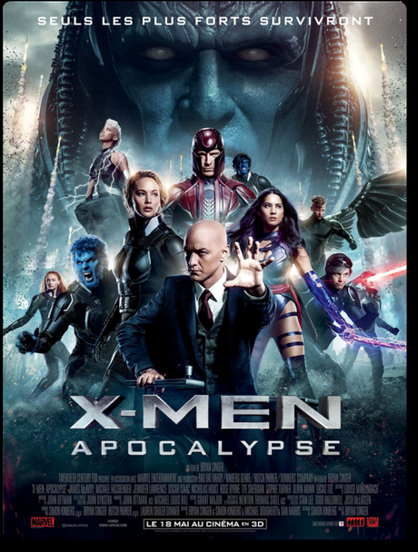 X-Men - Apocalypse, de Bryan Singer. (2016)