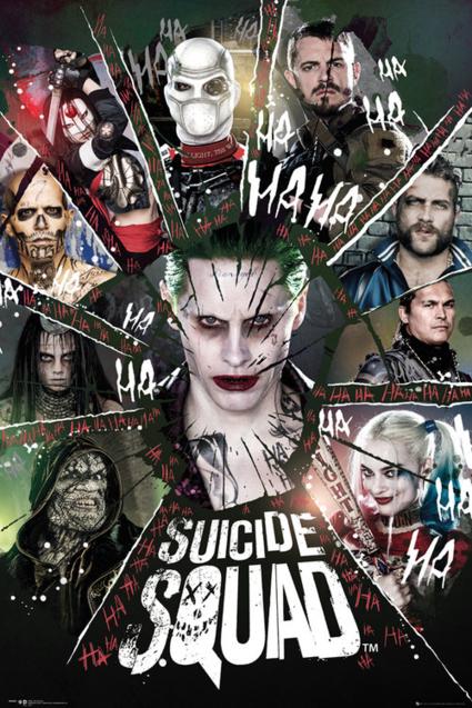 Nouvelles affiches qui dépotent pour Suicide Squad de David Ayer