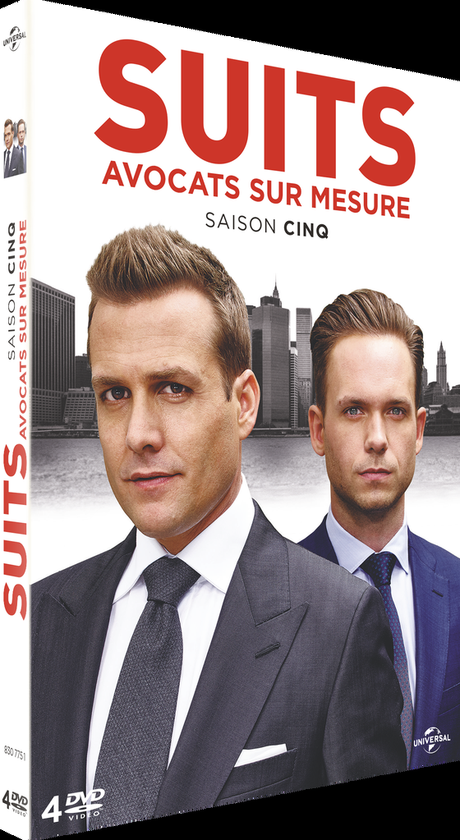 SUITS AVOCATS SUR MESURE (Concours) 2 Coffrets 4 DVD Saison 5 à gagner