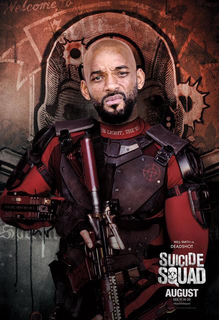 Affiches personnages US pour Suicide Squad de David Ayer