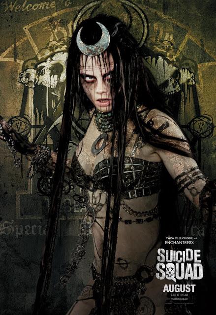 Affiches personnages US pour Suicide Squad de David Ayer