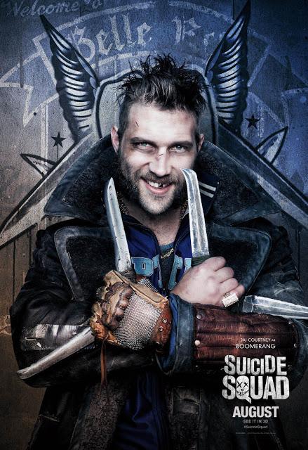 Affiches personnages US pour Suicide Squad de David Ayer