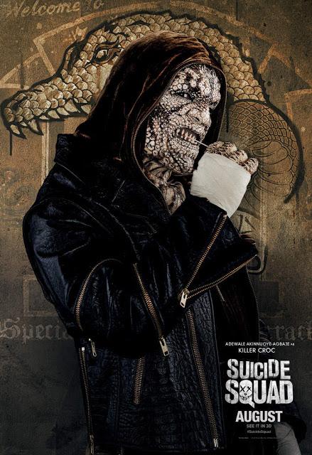 Affiches personnages US pour Suicide Squad de David Ayer