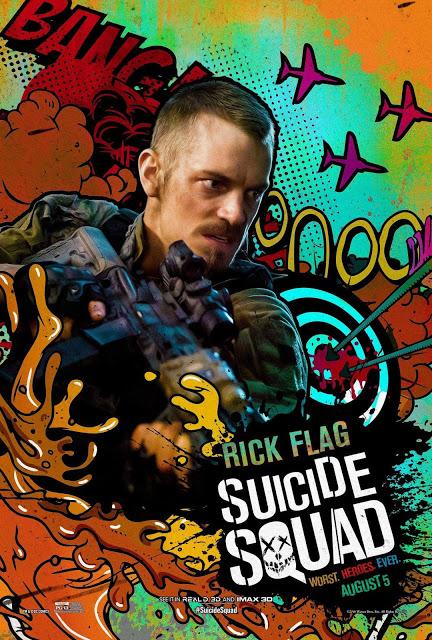 Nouvelles affiches personnages US pop et colorées pour Suicide Squad !