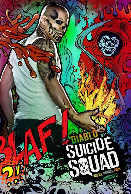 Nouvelles affiches personnages US pop et colorées pour Suicide Squad !