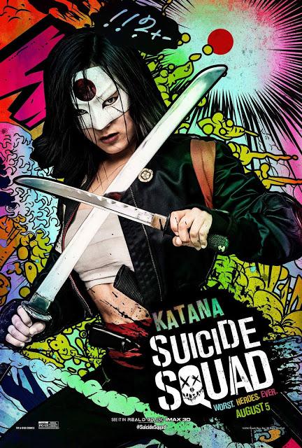 Nouvelles affiches personnages US pop et colorées pour Suicide Squad !