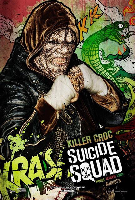 Nouvelles affiches personnages US pop et colorées pour Suicide Squad !