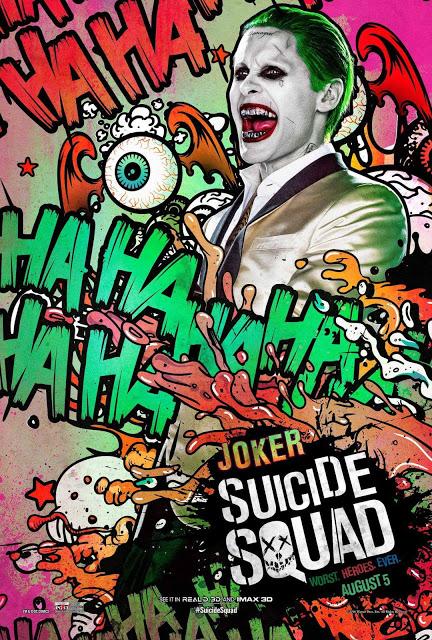 Nouvelles affiches personnages US pop et colorées pour Suicide Squad !