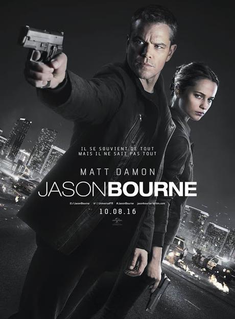 Nouveau spot TV pour Jason Bourne de Paul Greengrass !