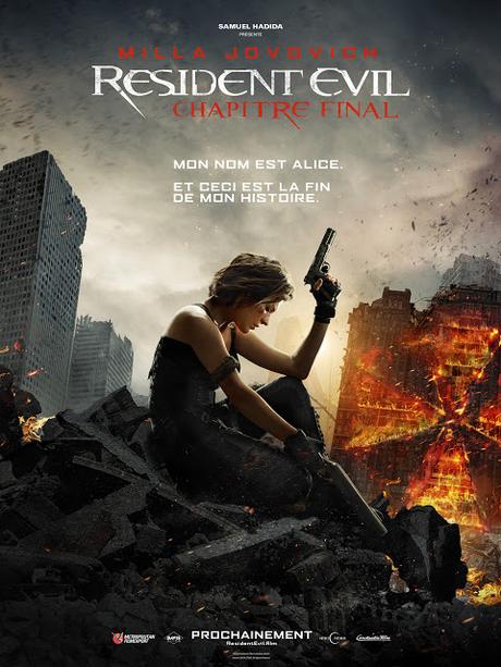 Bande annonce VOST et affiches pour Resident Evil : Chapitre Final de Paul WS Anderson