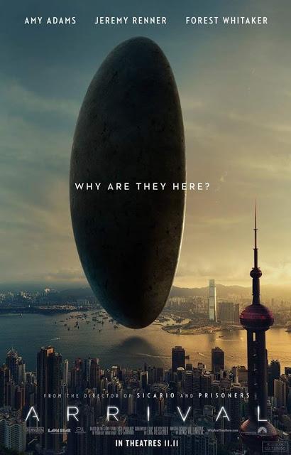 Nouvelles affiches US pour Premier Contact de Denis Villeneuve