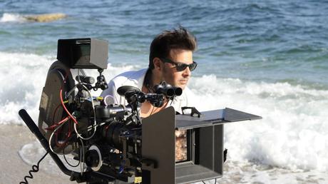 François Ozon sur le tournage de Jeune et jolie.