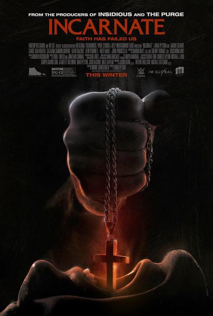 Affiche US pour le thriller horrifique Incarnate de Brad Peyton