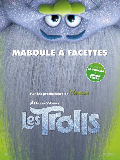Affiches personnages VF pour Les Trolls de Mike Mitchell et Walt Dhorn Affiches personnages VF pour Les Trolls de Mike Mitchell et Walt Dhorn