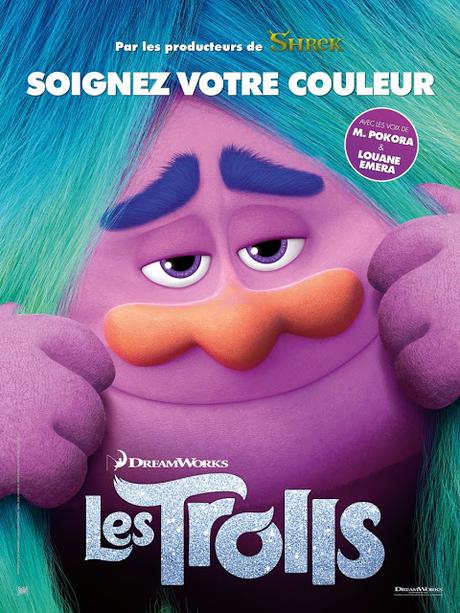 Affiches personnages VF pour Les Trolls de Mike Mitchell et Walt Dhorn Affiches personnages VF pour Les Trolls de Mike Mitchell et Walt Dhorn