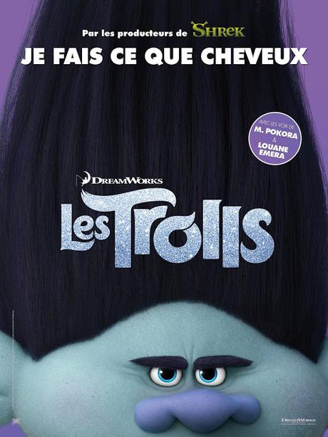 Affiches personnages VF pour Les Trolls de Mike Mitchell et Walt Dhorn Affiches personnages VF pour Les Trolls de Mike Mitchell et Walt Dhorn
