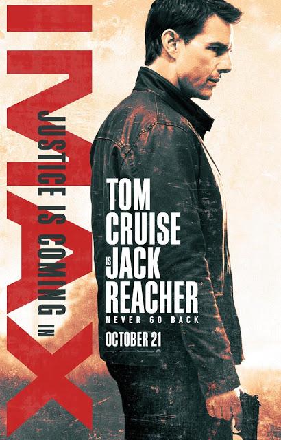 Bande annonce finale VF et affiche IMAX pour Jack Reacher : Never Go Back de Edward Zwick