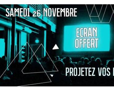 Samedi 26 novembre, projetez vos films à la MJC de Villeurbanne !