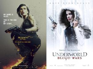 [TRAILER] UNDERWORLD VS RESIDENT EVIL : LES GUERRIÈRES PARTENT EN GUERRE !