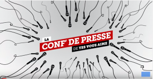 La Conf’ de Presse avec le collectif Yes Vous Aime