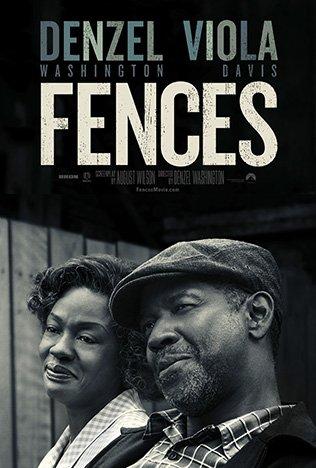 Affiche US pour Fences de et avec Denzel Washington