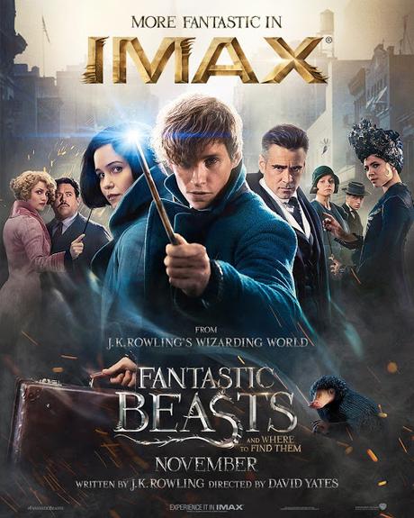 Affiche IMAX pour Les Animaux Fantastiques de David Yates