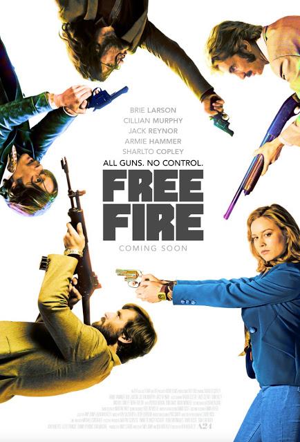 Nouvelle affiche US pour Free Fire de Ben Wheatley