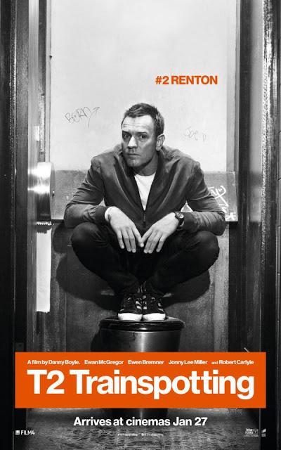 Affiches personnages UK pour T2 : Trainspotting de Danny Boyle