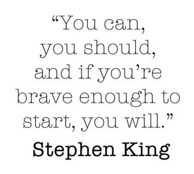 Les conseils d’écriture de Stephen King en poster