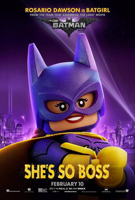 Affiches personnages US pour Lego Batman, Le Film de Chris McKay