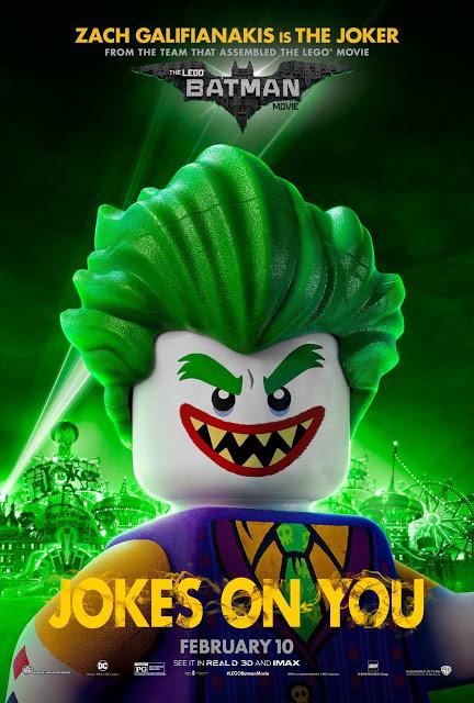 Affiches personnages US pour Lego Batman, Le Film de Chris McKay