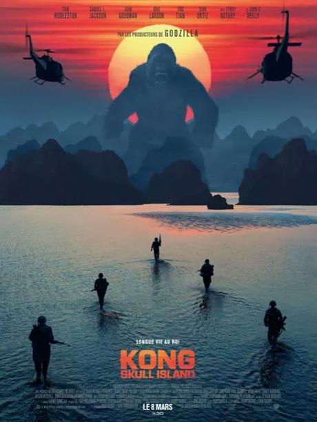 Nouvelle affiche VF pour Kong : Skull Island de Jordan Vogt-Roberts