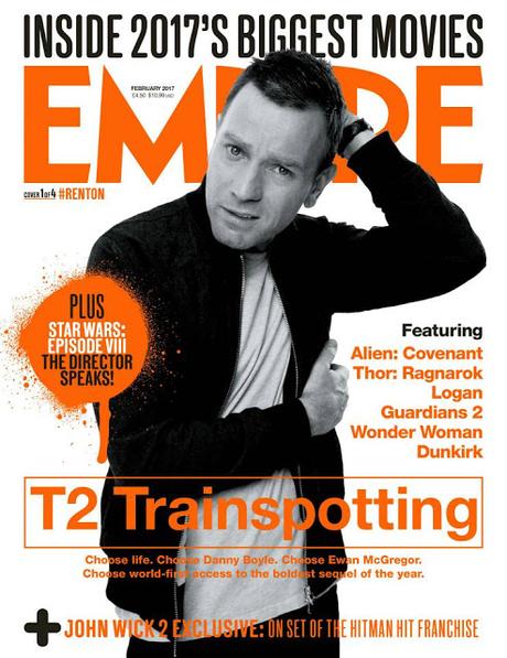 T2 : Trainspotting squatte la couverture du dernier Empire Magazine !