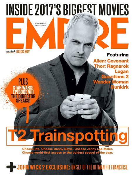 T2 : Trainspotting squatte la couverture du dernier Empire Magazine !