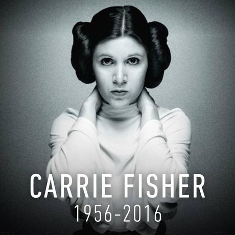 Carrie Fisher a rejoint les étoiles…