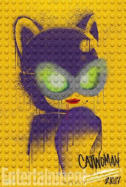 Nouvelles affiches personnages US pour Lego Batman, Le Film de Chris McKay