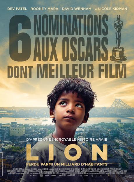 Nouvelle affiche VF pour Lion de Garth Davis